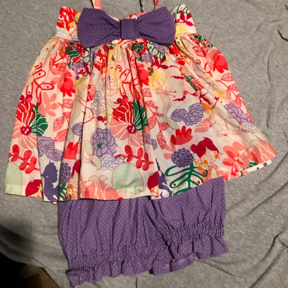 Toddler Girls 4T Mermaid Outfit